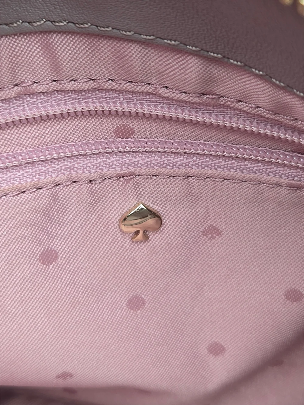 Kate Spade Emerson Place Harbor‎ Quilted Leather Crossbody Taupe Porcini